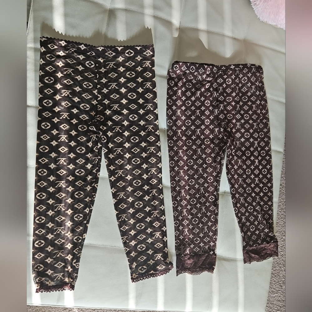 Woman's Designer Leggings. Sold Together.